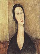 Amedeo Modigliani Ritratto di donna or Portrait of Hanka Zborowska (mk39) Sweden oil painting artist